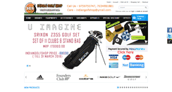 Desktop Screenshot of indiangolfshop.com